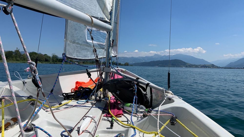 Segelboot Topper ISO ohne Trockenplatz Günstig (Gebraucht) in Wilen b ...