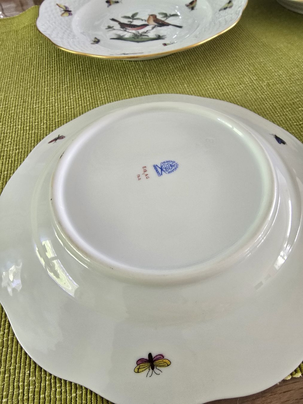 Herend Piatti: Herend Rothschild Dessertteller 19 cm – Nuovo (secondo la descrizione) da Thal venduto da Vintagekeller 6