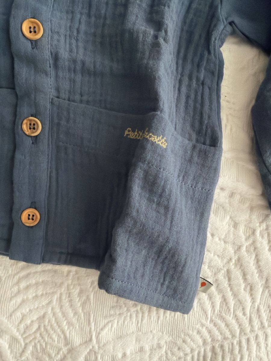 Camicie, T-shirt & Polo: Süsses Mullstoff Hemd 9 Monate – Usato da Ittigen venduto da MOVIN20
