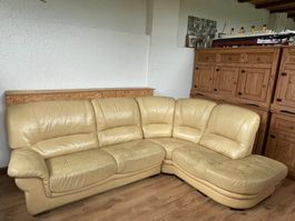 Canapé en cuir A donner