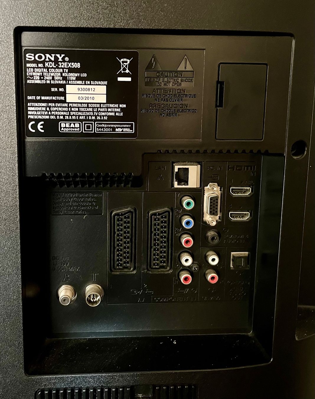 Sony Fernseher: SONY TV 32 ZOLL – Gebraucht aus Thun von amaretti25 2