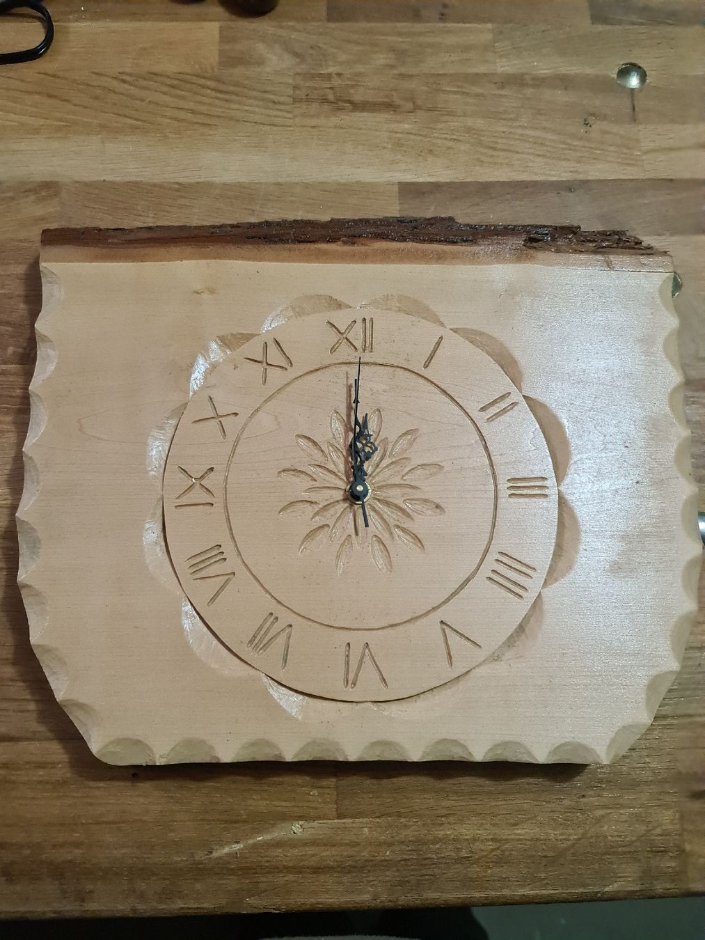 Articoli in legno: holzuhr – Nuovo e nell'imballaggio originale da Siebnen venduto da Holzwork75