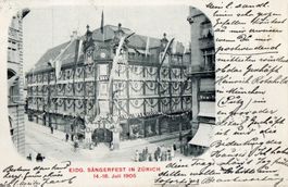 Eidg.Sängerfest in Zürich 14-18 Juli 1905