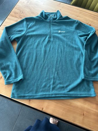 Fleece Pullover Reusch Grösse L dunkelgrün