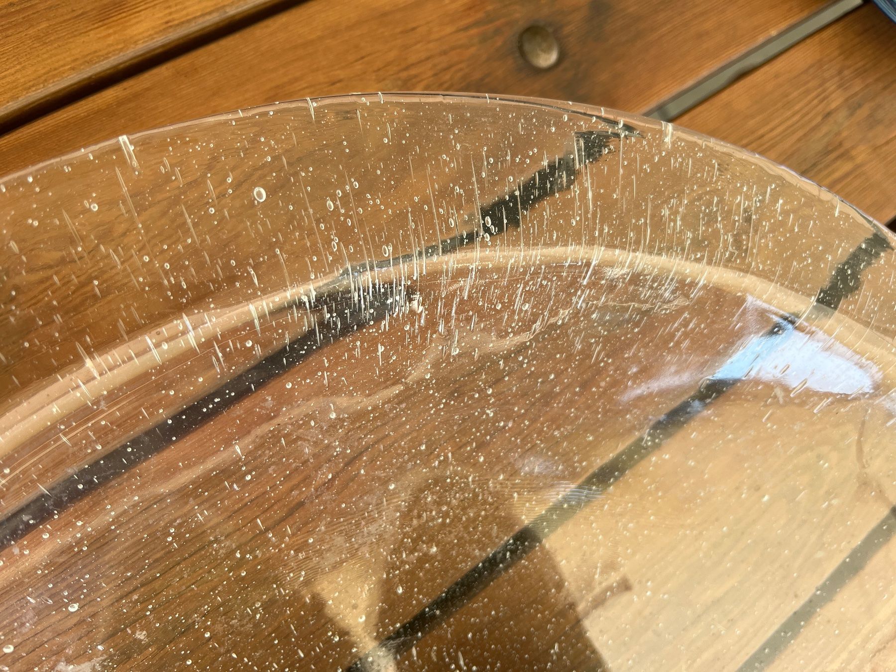 Glasi Hergiswil Bicchieri: Grosse Glasschale 50 cm – Usato da Küsnacht ZH venduto da CatiaA 2
