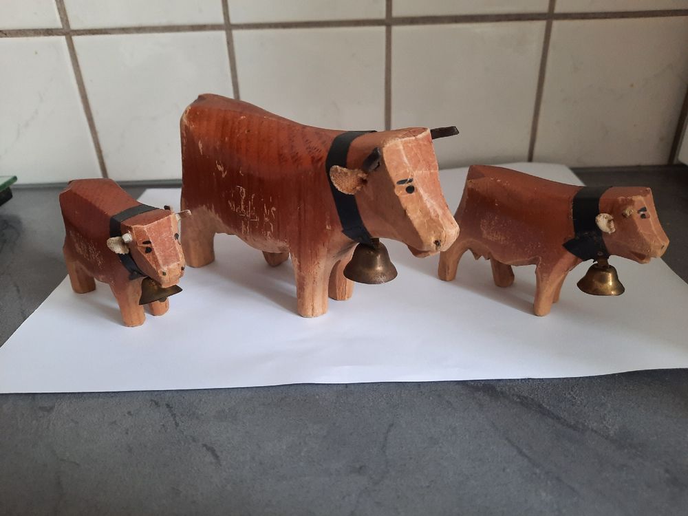 Lot De 6 Appliques Décoratives En Bois Pour Angles - Motifs Sculptés 4x4 Cm - Neuf