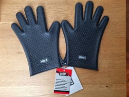 Neue Weber Grillhandschuhe Silikon