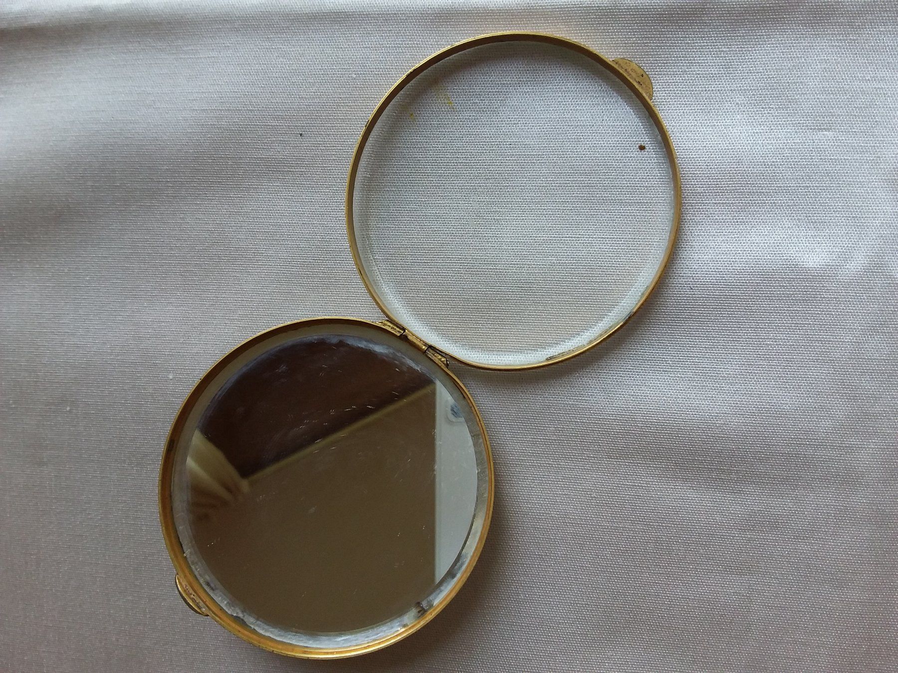 Specchi: Antike Compact, Puderdose ca 1920 – Usato da Zürich venduto da sanwit 3
