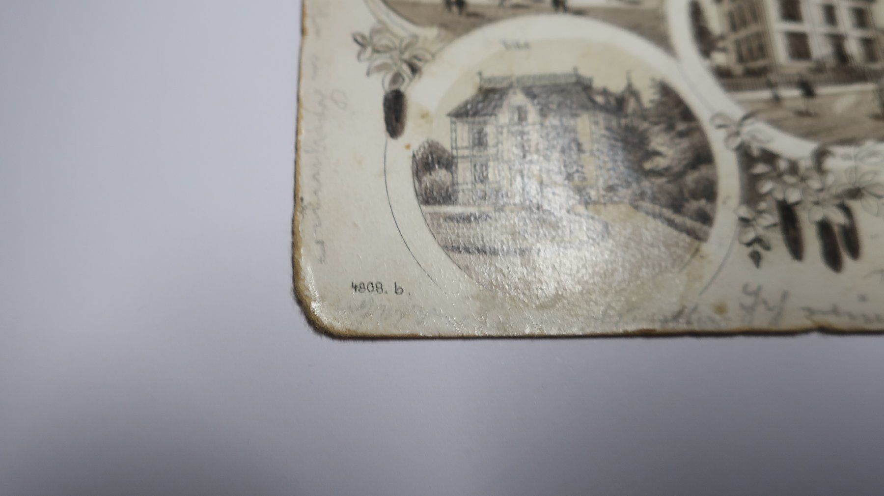 Cartoline postali: Gruss aus Nieder Uzwil  1902 – Difettoso da Cormoret venduto da Pascalll2001 3