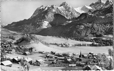 Ansichtskarten: Château-d'Oex – Gebraucht aus Ottikon b.Kemptth. von Neptun1974