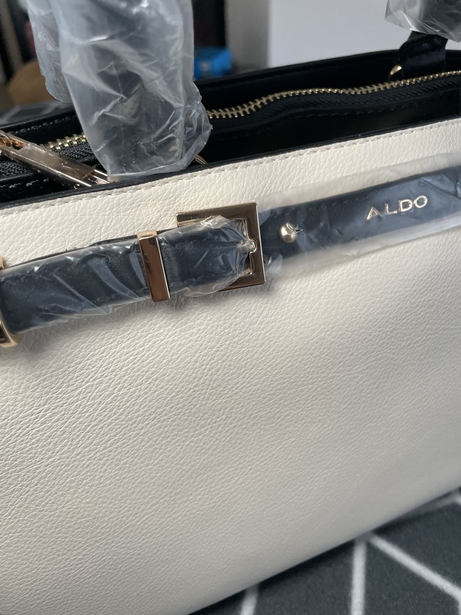 Aldo Taschen für Damen: Handtasche ALDO  - creme-schwarz – Neu und originalverpackt aus Rheineck von cha_p9qy 1