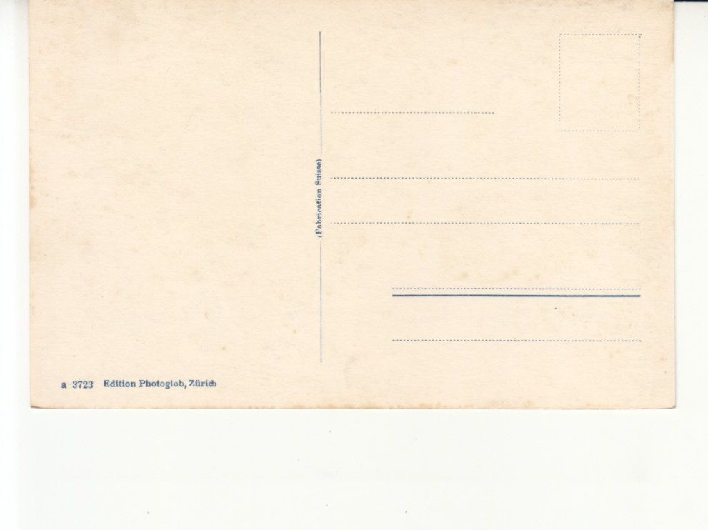 Cartoline postali: Zürich ca. 1930 – Usato da Bürglen TG venduto da StampGraf 1