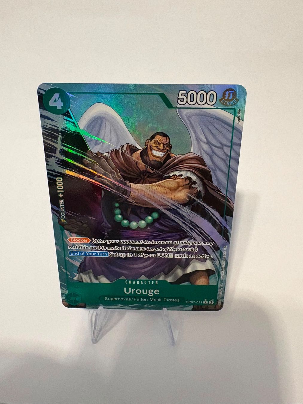 Bandai Sammelbilder & Trading cards: One Piece TCG - OP07-021 Urouge – Neu (gemäss Beschreibung) aus Birsfelden von alex4127