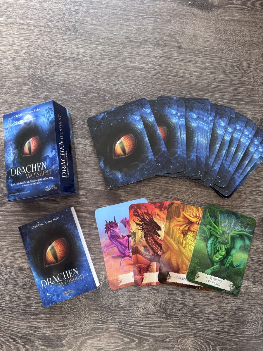 Karten: Drachen Weisheit Orakel Karten Deck – Neu (gemäss Beschreibung) aus Greppen von Ksterntaler 1