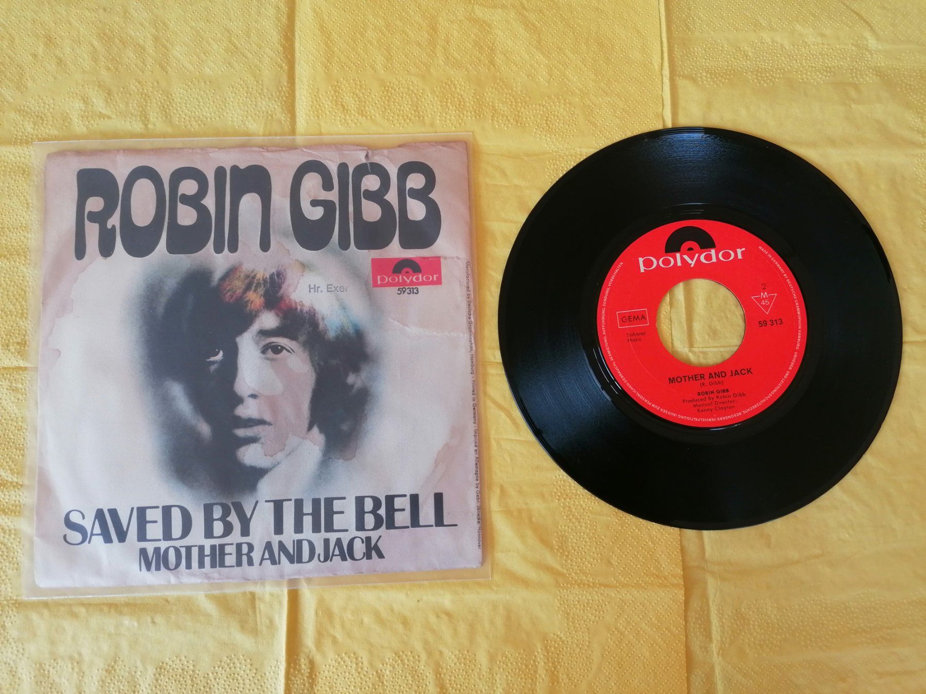 Dischi in vinile: Robin Gibb – Saved By The Bell – Usato da Emmenbrücke venduto da lamorak 1