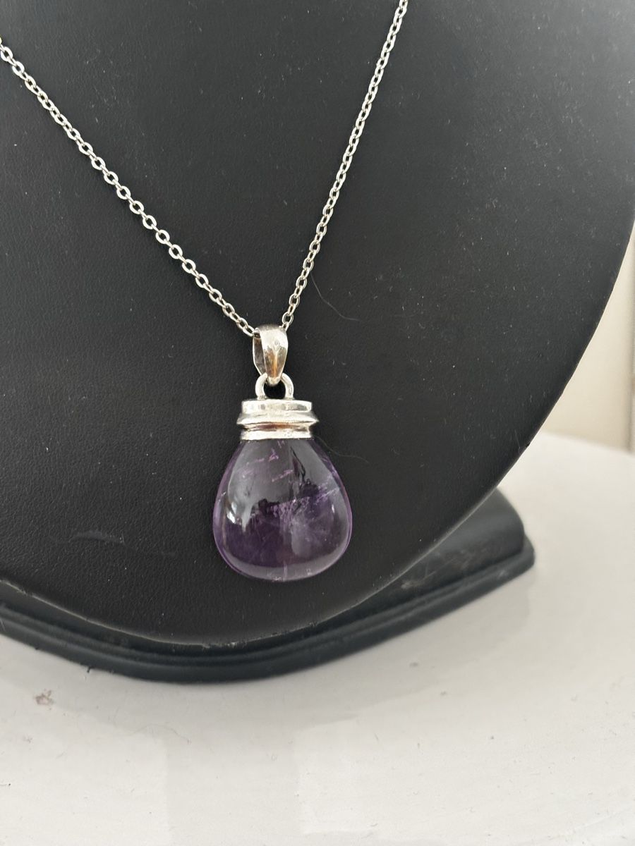 Ciondoli: Très beau pendentif améthyste montée sur argent – Nuovo (secondo la descrizione) da Genève venduto da ati_tj8f 3