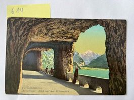 Vierwaldstättersee Axenstrasse Brisenstock, 1918