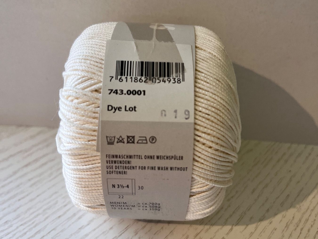 Wolle: 1 Knäuel Taris Lang yarns – Neu und originalverpackt aus Büsserach von bor_s88m 1