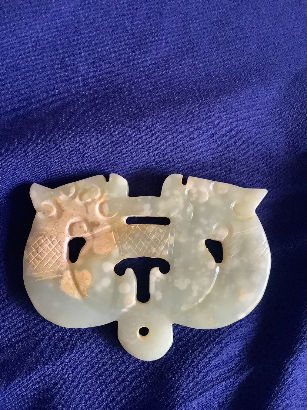 Ciondoli: Altes Jade Amulett – Usato da Zürich venduto da Albatros57