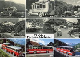 Adelboden  BE   -  Car Postal  1917  -  1992  ( Postauto )