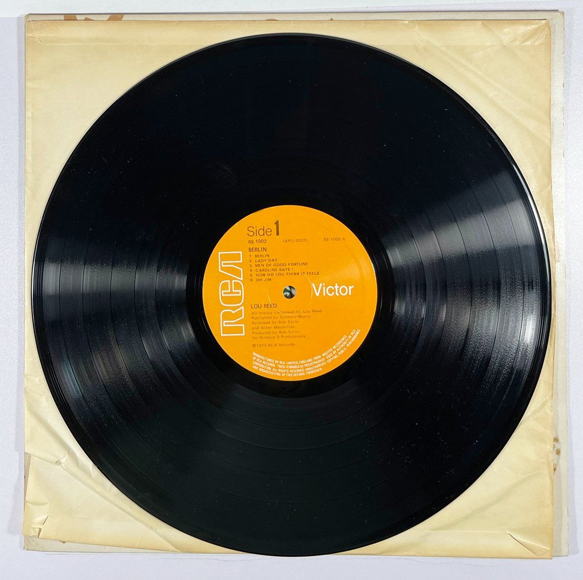 Dischi in vinile: LP: LOU REED - Berlin (UK 1973) – Nuovo (secondo la descrizione) da Frenkendorf venduto da Yard-Sale-2000 3
