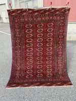 Turkmenische Buchara 206 x 150 cm Teppich geknüpft sauber