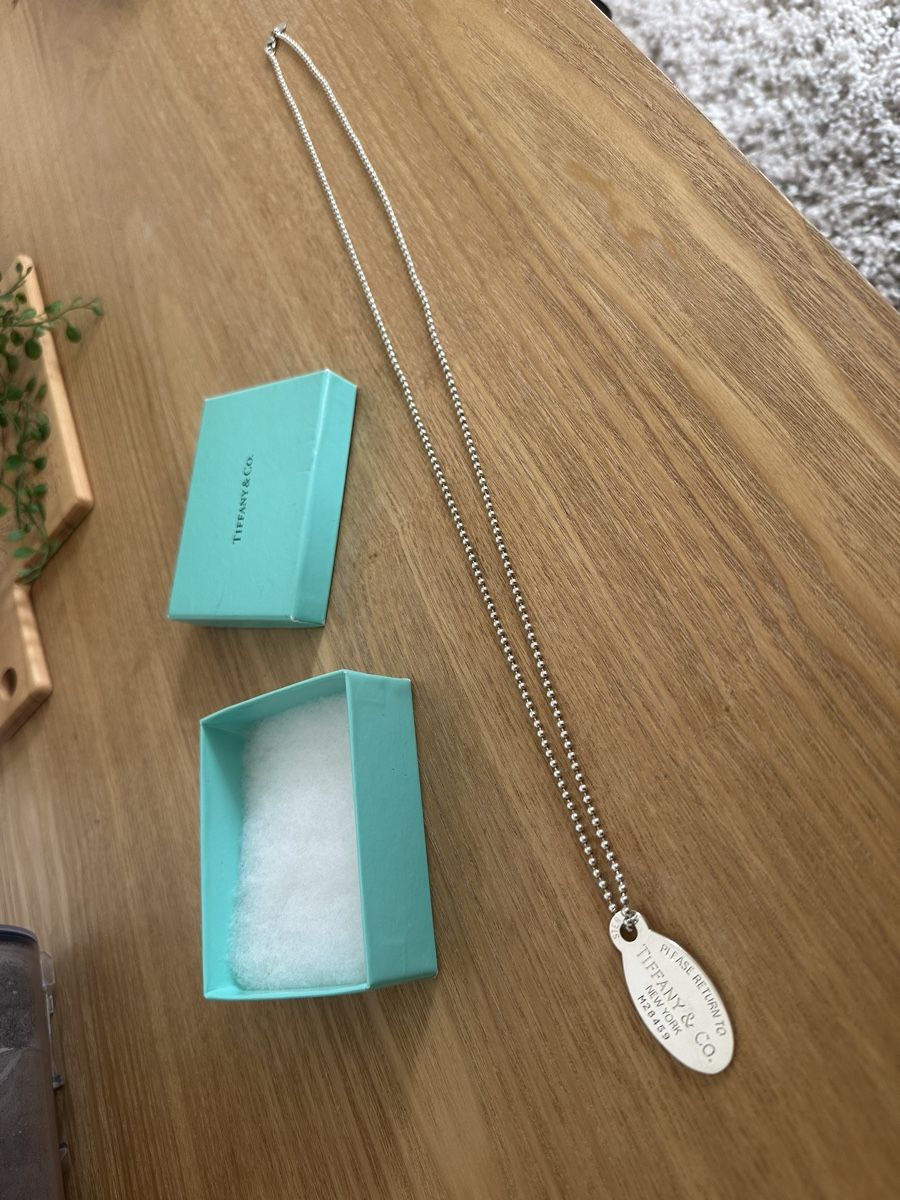 Tiffany & Co. Catenine: Return to Tiffany&Co. Oval Necklace – Usato da Goldach venduto da Lenny0220 9
