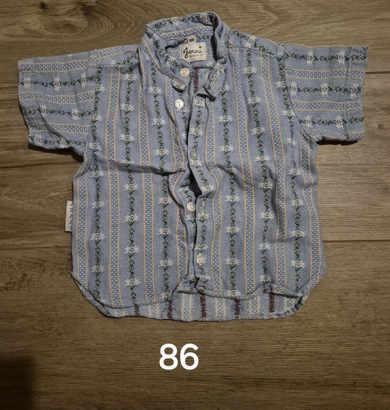 Camicie, T-shirt & Polo: Edelweiss Hemd in Gr. 86 – Usato da Thörigen venduto da Ronny838