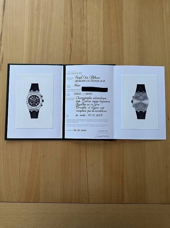 Orologi: AP / Audemars Piguet Royal Oak Offshore – Usato da Wetzikon ZH venduto da Schleicher7 2
