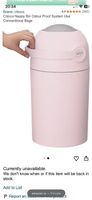 Windeleimer Chicco Odour Proof System 25 Liter rosa neu