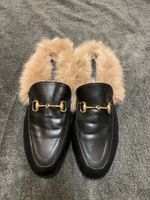 Mules Mou House cuir & fourrure véritable – petit T.40 