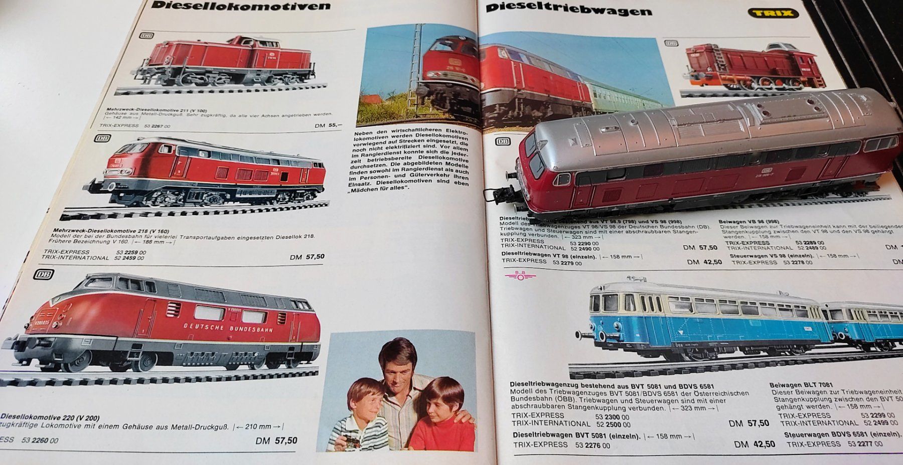 Trix Modellini di ferrovie: Trix Katalog 71/72 mit Trix Express Inhalten,TrixExpress-Agi – Usato da Kirchberg BE venduto da RadioGerberPrivat 2