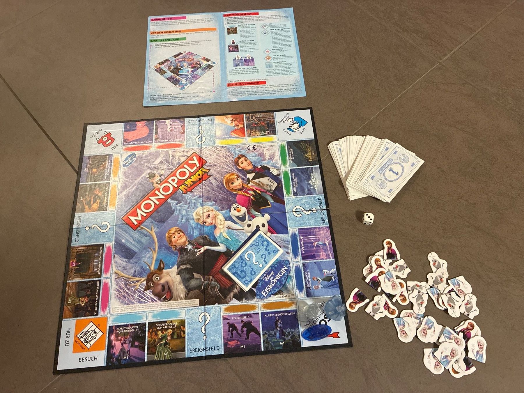 Hasbro Giochi: Monopoly Junior - Die Eiskönigin (ab 5 Jahren) – Usato da Guntershausen venduto da Gloominati 2