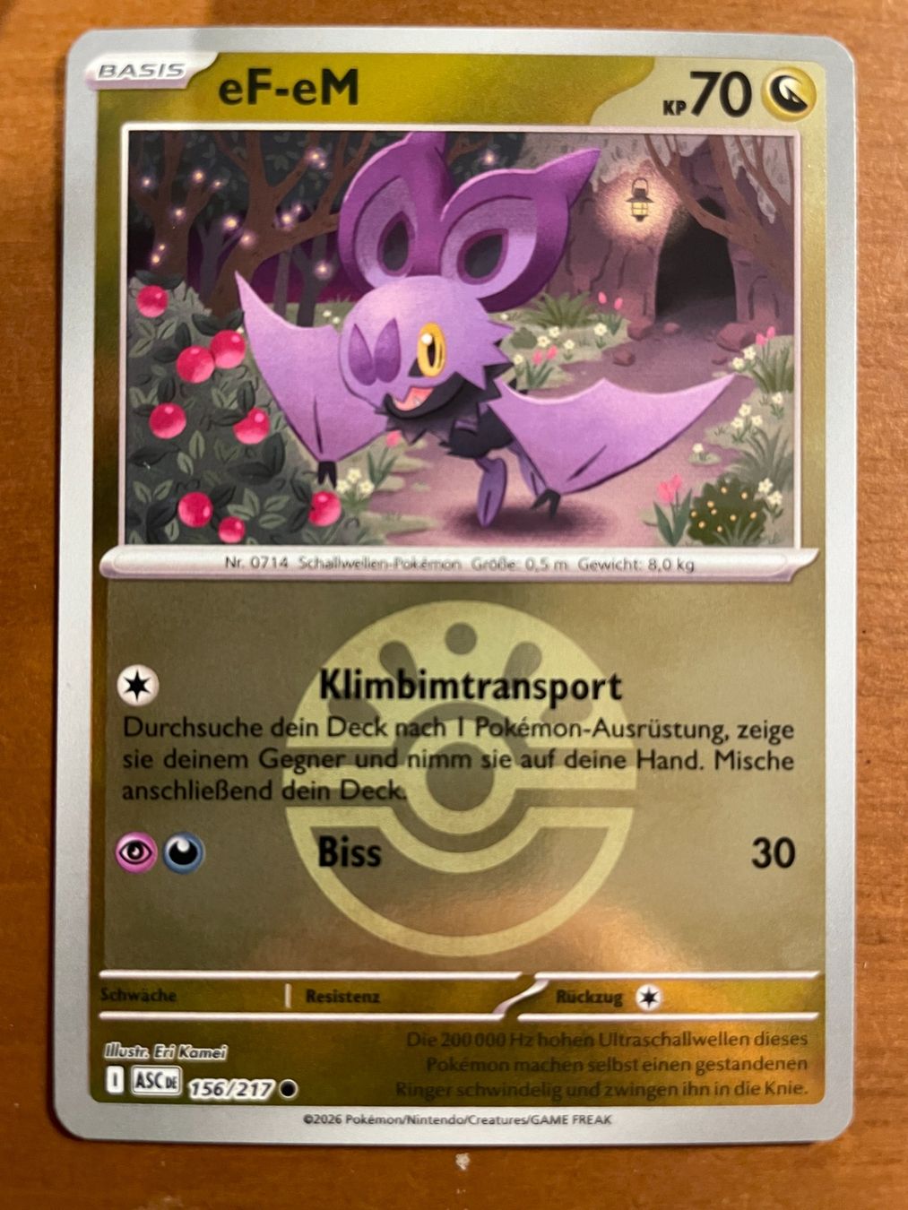 Pokémon Carte collezionabili: Pokemon eF-eM Reverse (Versand gratis) – Nuovo (secondo la descrizione) da Chur venduto da Angerson