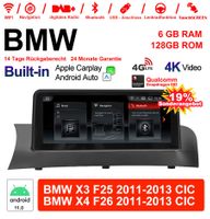 10.25 Zoll Android 13.0 Autoradio Für BMW X3/X4 F25/26 CIC
