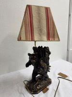 Rare Swiss Black Forest Bear Sculpture Lamp – Circa 1930