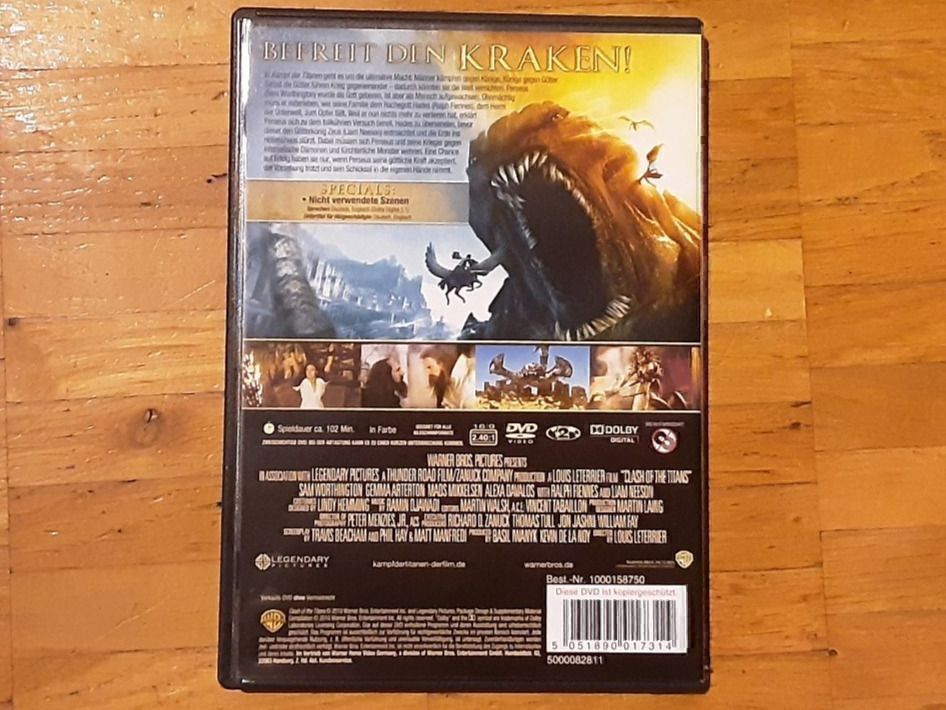 Tutti i DVDs: Kampf der TItanen – Usato da Wallisellen venduto da Sawr 1