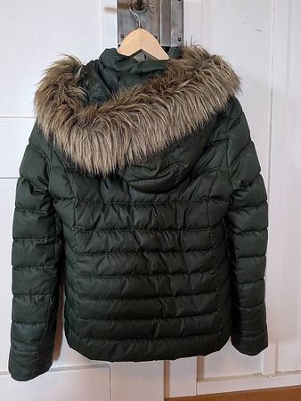 Tommy Hilfiger Steppjacke Damen Gr. M, Dunkelgrün