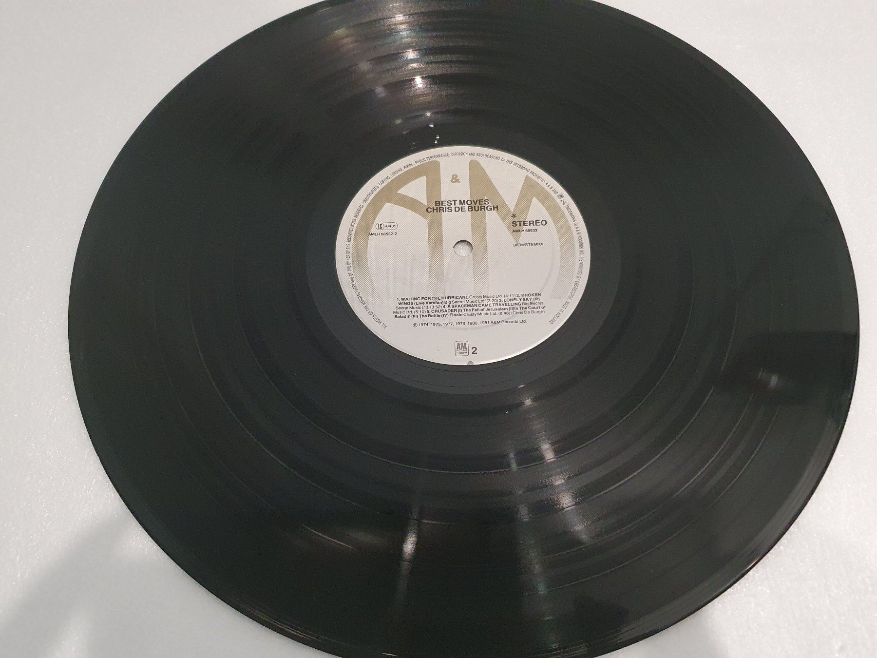 Dischi in vinile: Chris de Burgh – Best Moves – Usato da Uster venduto da Vinyl-Leidenschaft 5