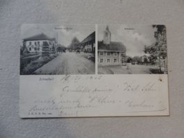 Karte Ansichtskarte Schnottwil Solothurn 1905 Gasthof Krone