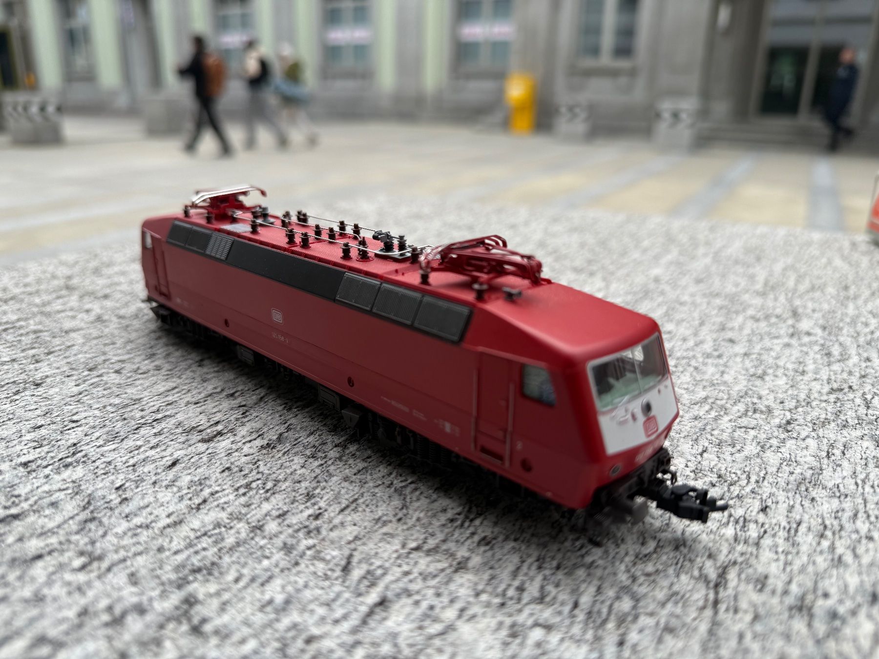 Fleischmann Trains électriques: Fleischmann DC Br 120 158-1 Elok Analog – D'occasion à Chiasso par Carrara-Modellismo 1