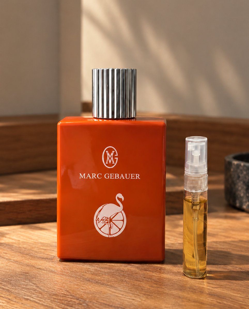 Marc Gebauer Parfums & Eau de Toilette: Marc Gebauer Orange Flamingo 5ml – D'occasion à Bischofszell par Niche_Welt