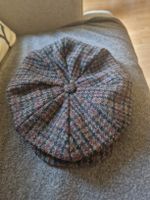 Kappe Harris Tweed dunkel kariert neu mit Etikette.