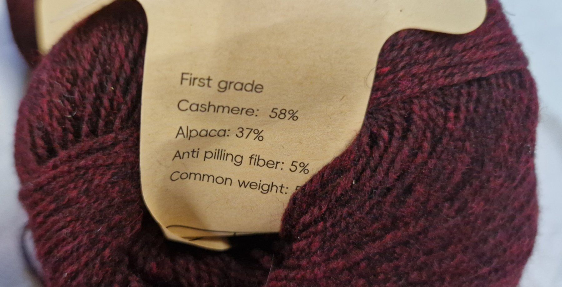 Lana: ALPACA/CASHMERE WOLLE – Usato da Bilten venduto da Mic2022 2
