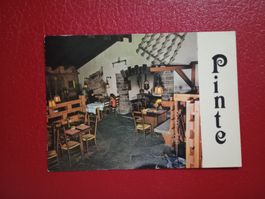 Wilen Obwalden Restaurant Pinte Hotel Waldheim au Lac 1979