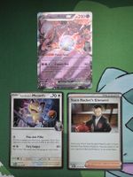 Pokemon Team Rocket's Mewtwo ex Promo 205 Set Englisch