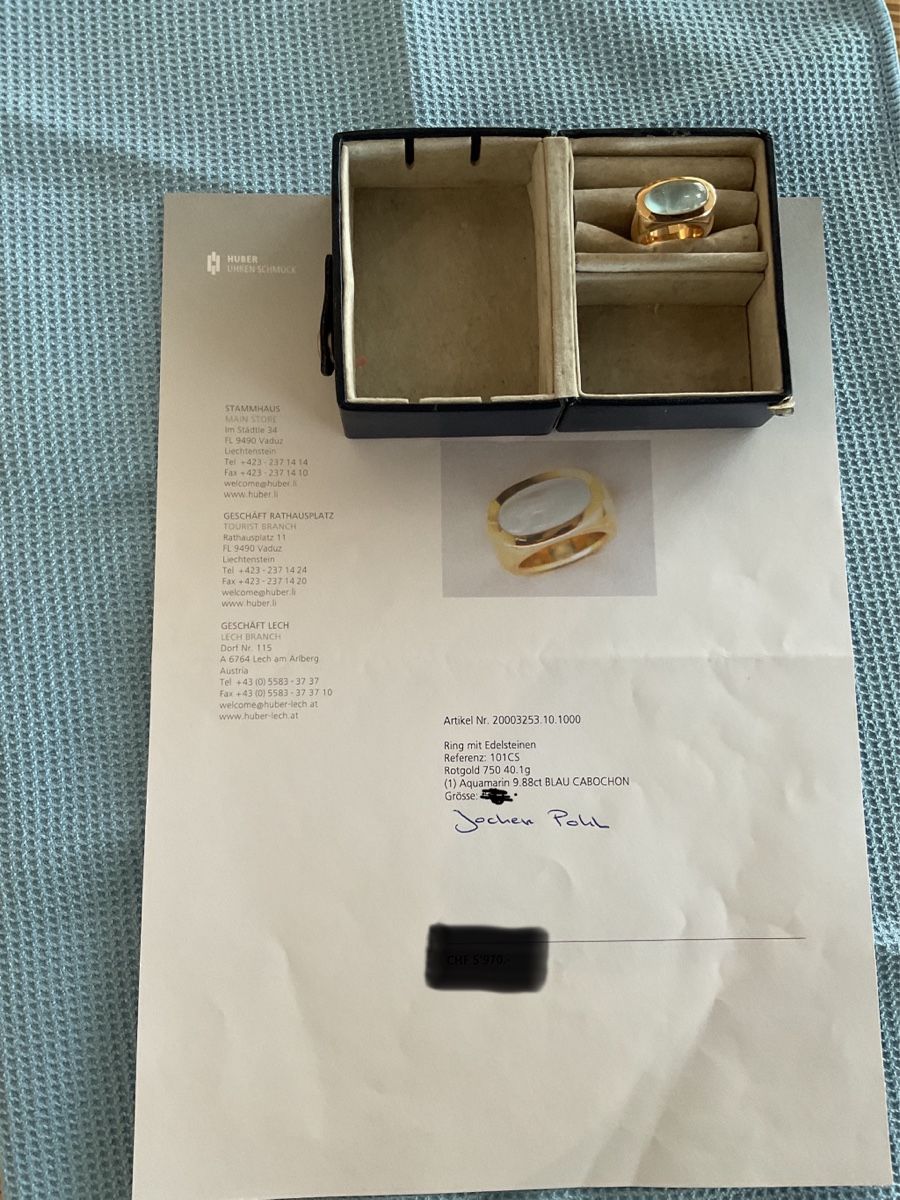 Anelli: Jochen Pohl ROTGOLD Ring Gr. 54 – Nuovo (secondo la descrizione) da Triesen venduto da Klarsicht64