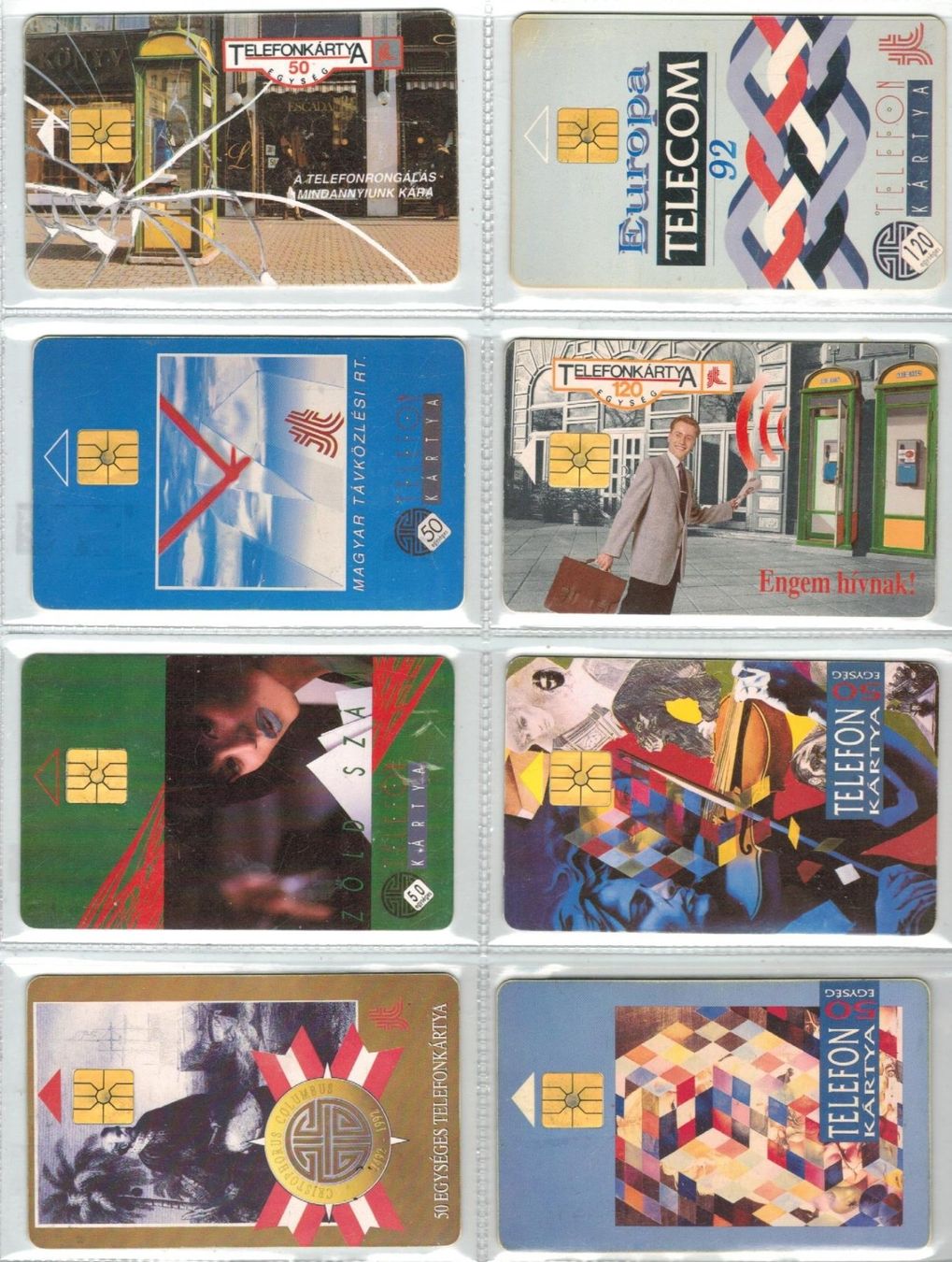 Cartes de téléphone: 8 Telefonkarten Ungarn – D'occasion à Zürich par Tolima194