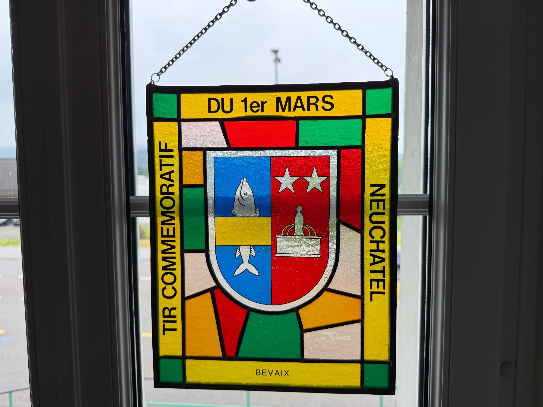 Sonstige Antiquitäten & Kunst: Du 1er Mars Neuchâtel Bleiverglasung Top Zustand 24x30 – Gebraucht aus Wöschnau von Vinsale 6