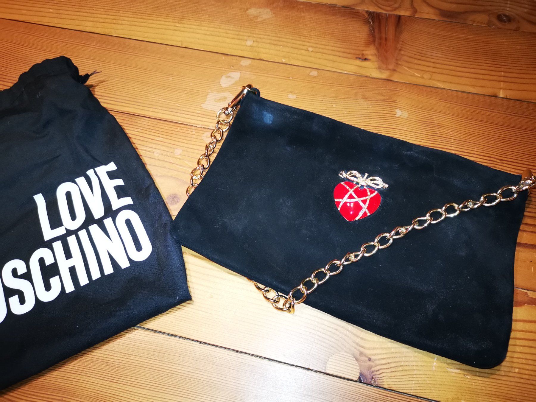 Moschino Borse da donna: Moschino Echtleder Clutch – Usato da Wald ZH venduto da Edelwiss1